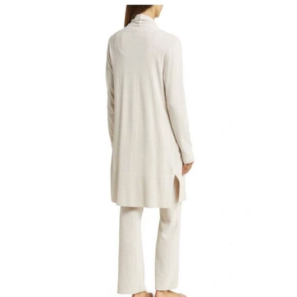 Barefoot Dreams Womens Cozy Chic Ultra Lite Cardigan Sand Dune Small‎ NWT - Picture 6 of 12